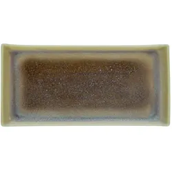CreaTable Platte Caldera 33 x 16,5 cm Steinzeug Beige Sand