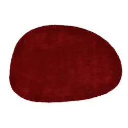 Tom Tailor Teppich Cozy UNI red 80x120 cm Sonderform