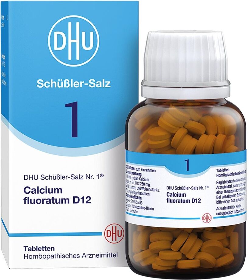 DHU Schüßler-Salz Nummer 1 Calcium fluoratum D12 Tabletten 420stk