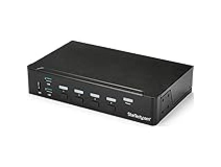 StarTech Commutateur KVM HDMI 4 Ports, 1080p, Hub USB 3.0 Intégré, Audio