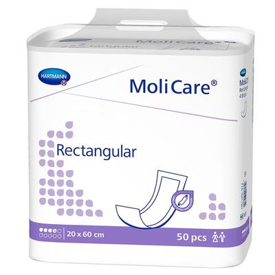 Molicare rectangular 4 Tropfen 20x60 cm 50 St Beutel