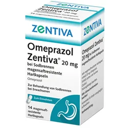 OMEPRAZOL Zentiva 20 mg 14 St