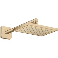 hansgrohe AXOR ShowerSolutions Duschkopf 245/185, 1 Strahlart, 35373140, Farbe: Brushed Bronze