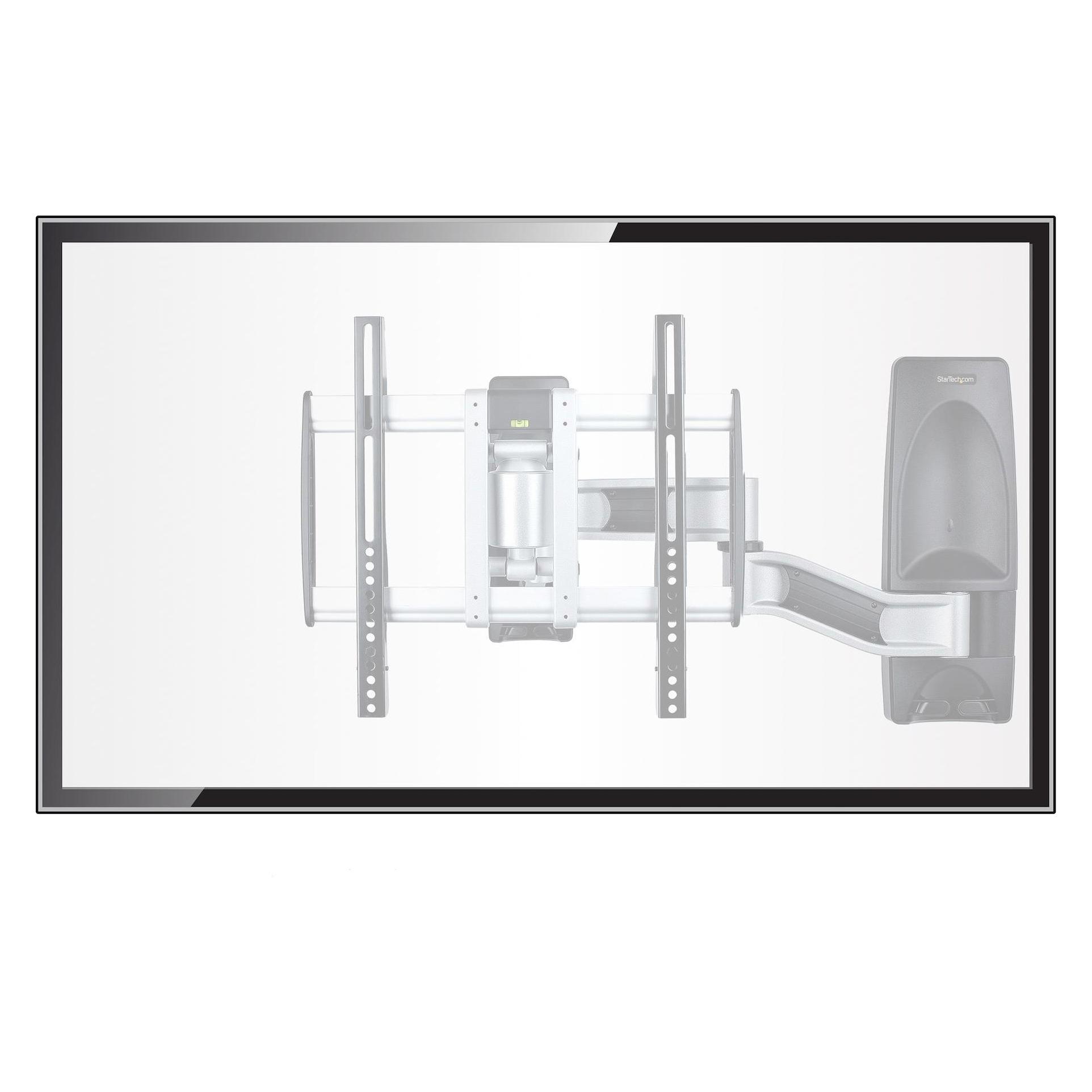 StarTech COM Articulating TV Wall Mount VESA Wall Mount TV Bracket for 65 inch/99lb/Curved TVs Corne (Wand, 45 kg, 26" - 65") (TV-WALL-MOUNT-65FS)