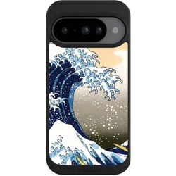 Nivocase Handyhülle für Google Pixel 10 Hülle NIVOpure Case Schwarz Katsushika Hokusai Kunst Die grosse (Google Pixel 10), Smartphone Hülle, Schwarz