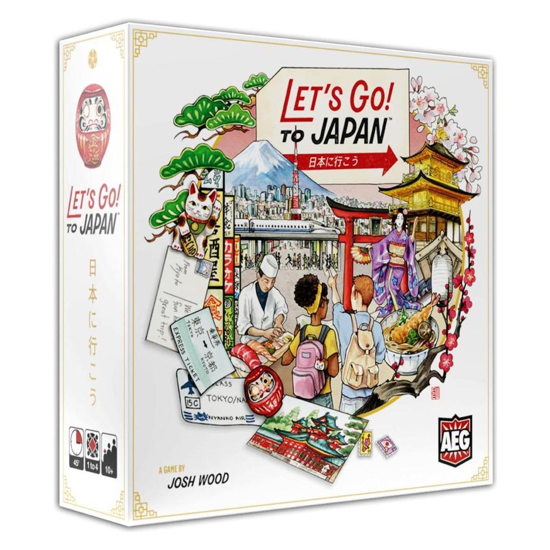 Asmodée Let's Go! To Japan (Englisch, 1 - 4 Spieler) (AEG7116)