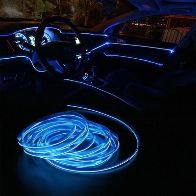 All Categories Goods Blue LED Auto Car Interior Light, Wire Strip Lamp, Atmosphere Decor For Vehicles Blue LED Auto Car Interior Light, Wire Strip Lamp, Atmosphere Decor For Vehicles