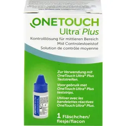 One Touch Ultra Plus Kontrolllösung Mittel 3.8 ML