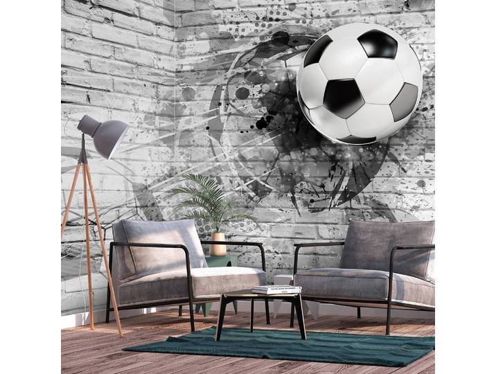 Vlies Fototapete Fußball Sport 300 x 210cm 300 x 210 cm