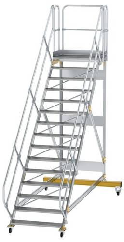 MUNK Günzburger Steigtechnik 600815 Aluminium, Stahl verzinkt Treppe