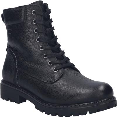 Stiefelette JOSEF SEIBEL "Melinda 27, schwarz", Damen, Gr. 36, schwarz, Obermaterial: 100% Rindsleder Leather cow., Schuhe Stiefelette