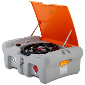 CEMO Tankanlage 11250, DT-Mobil Easy Pickup, mobil, 210 Liter, mit 12V E-Pumpe und Klappdeckel, Diesel