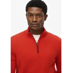 Superdry für Herren. M6110688A Pullover Wolle rot (S), Lässig, Langarm