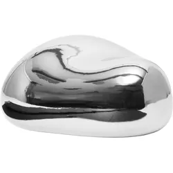 Bellure Dekoration, oval, silber