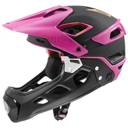 uvex jakkyl hde 2.0 Boa MTB-Helm Fullface future black mat- Gr. 56-61cm
