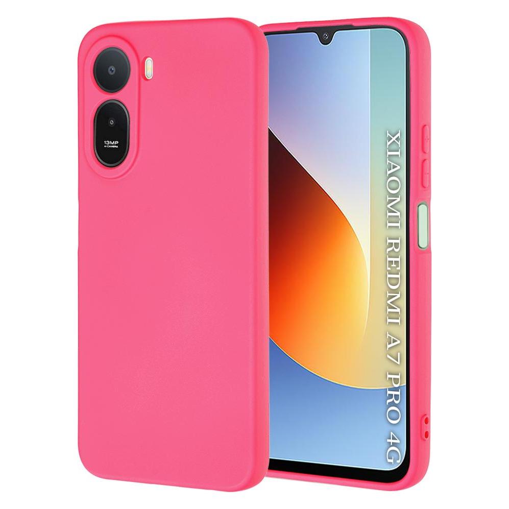 Techsuit - SoftFlex - Xiaomi Redmi A7 Pro 4G - Hot Pink (Xiaomi Redmi A7 4G) (69912500)