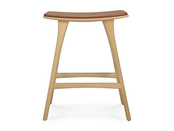 Ethnictaft Osso Tresenhocker Massivholz