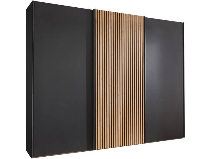 Kleiderschrank Yorick graphit Holzwerkstoff B 250 cm - Kleiderschrank