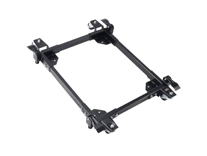 VEVOR Mobiele heavy duty basis 680 kg, universele standaard met verstelbare wielen van 508 x 622,3 mm tot 711 x 850 mm, zwenkwielen, basis voor uitrusting, houtbewerking en wasmachine