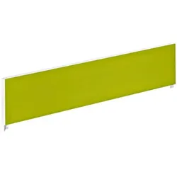 Paperflow Tischtrennwand für easyDesk Doppelschreibtische 120 cm grün, 120x33x4 cm