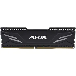 AFOX GAMING DDR4 8GB 3200MHZ CL16 XMP2 RED AFLD48PH1CA (1 x 8GB, 3200 MHz, DDR4-RAM), RAM, Schwarz, Rot