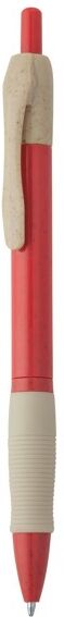 Stylo personnalisable à mécanisme poussoir Hana rouge BLUE INK