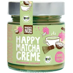 Happy Matcha Creme - Matcha-Erdbeer-Kokosnuss Aufstrich 250g