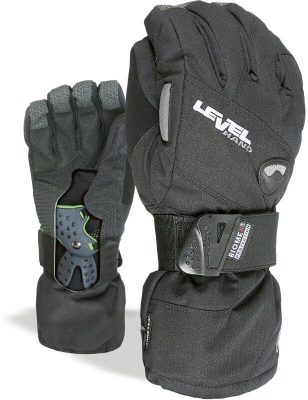 Level Half Pipe Goretex Glove  - Black - Man
