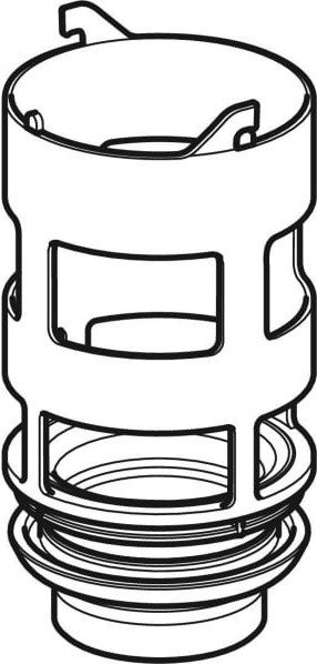Geberit wastafelcombinatie type Artline, geschikt voor Geberit spoelventiel en Geberit UP-spuwer