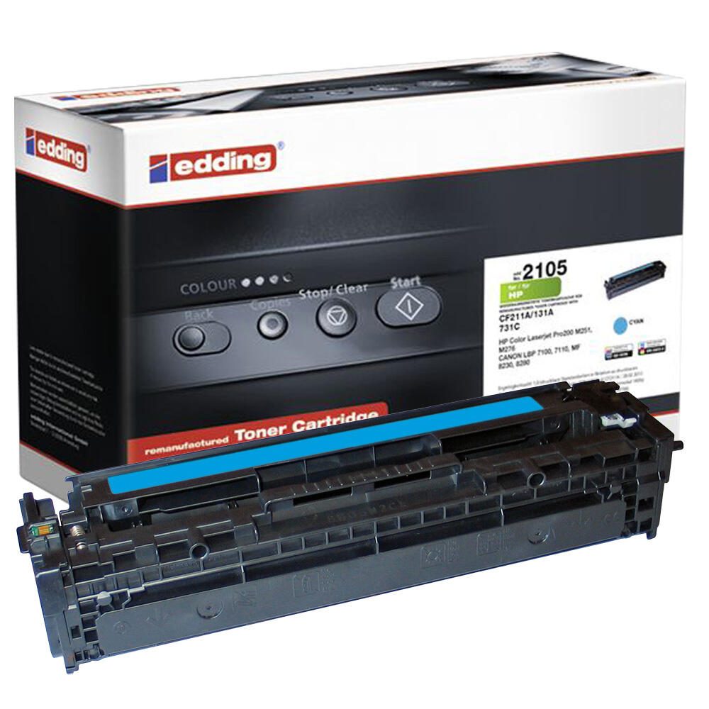 edding Toner EDD-2105 cyan kompatibel zu HP 131A (CF211A) 18-2105