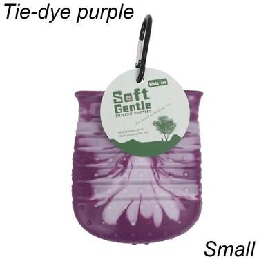 Inspired Living CleanPaws Portable Dog Paw Cleaner Cup small Purple