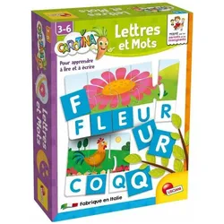 Lisciani Fr Carotina Plus Letters Et Mots (Französisch, 3 - 6 Jahre)