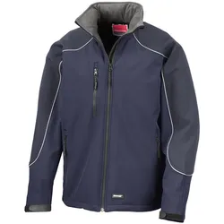 Result Ice Fell Hooded Softshell Jacke, navy/navy, 3XL