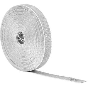 WIR-Elektronik Rollladengurtband 1100-000066, 15mm Breite, 6m Länge, Polypropylen, grau