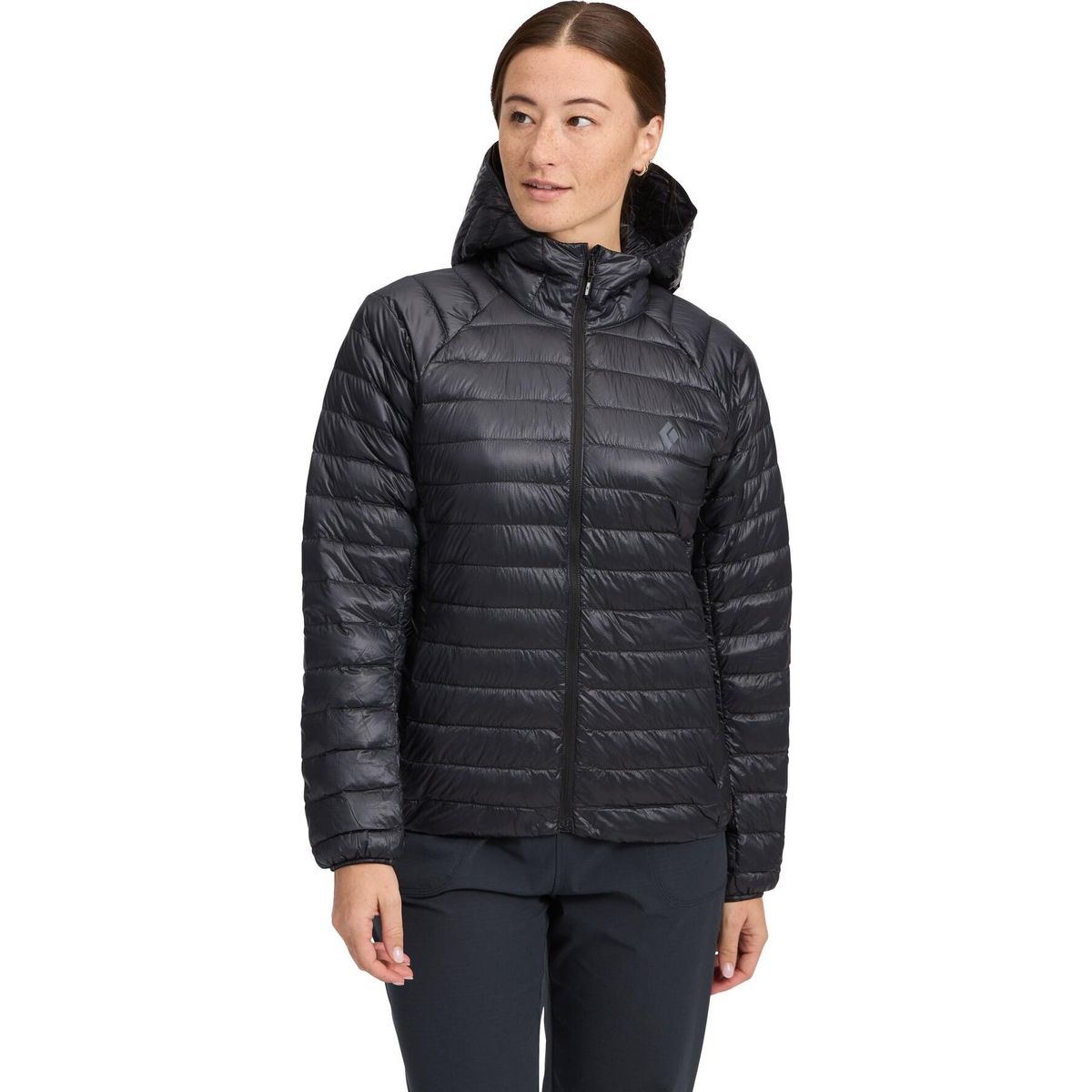 Black Diamond W Deploy Down 0.5 Full Zip Hoody black (0002) MED AP7460170002MED1
