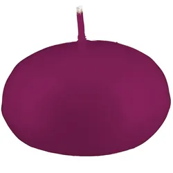 Kopschitz Kerzen Kerzen, XXL Schwimmkerzen Brombeere 3,2 x 8 cm, 8 Stück Dose