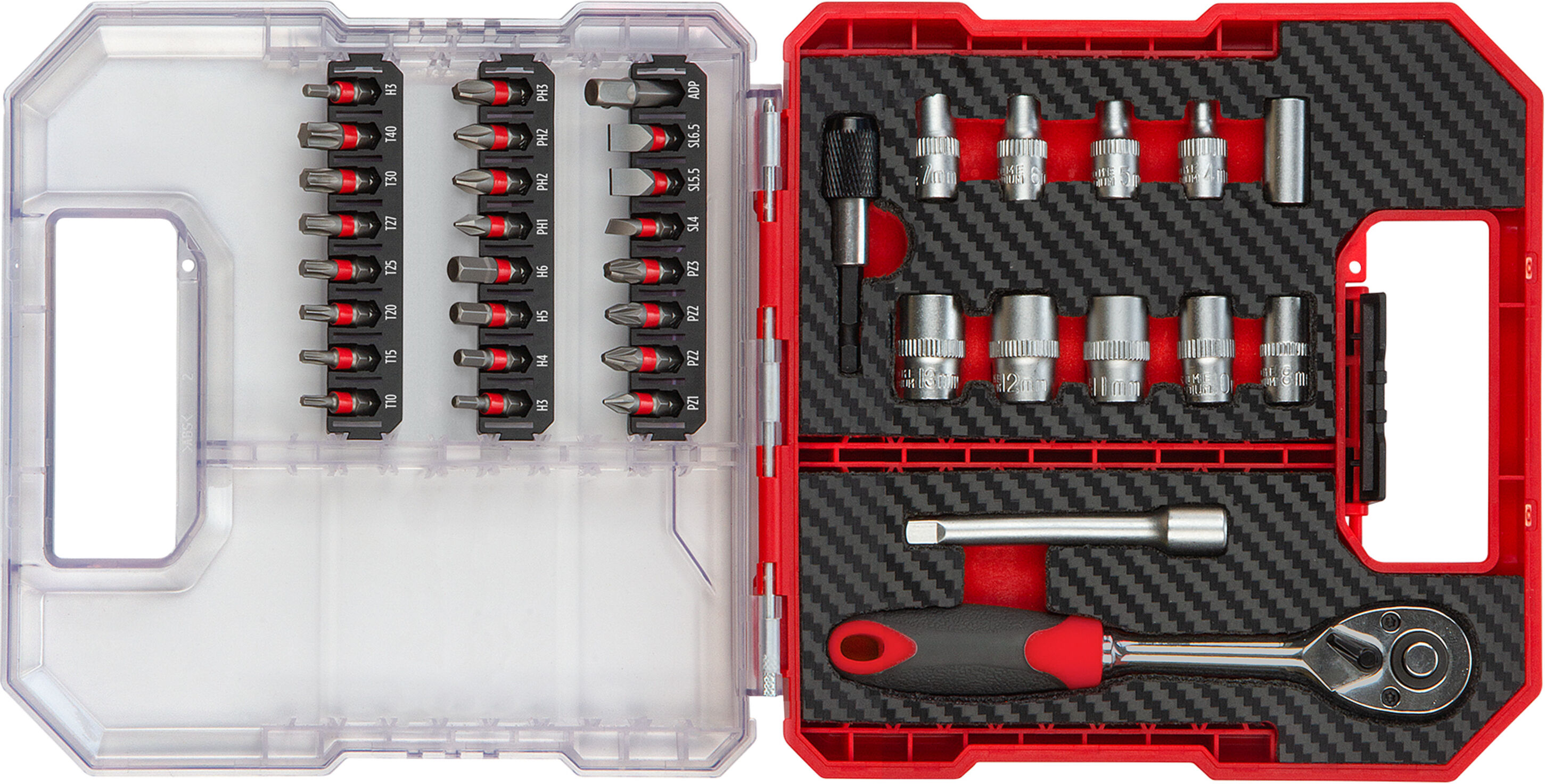 KWB M-CASE Impact Bit Set, 37-teilig