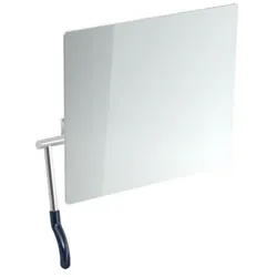 Hewi Kippspiegel 802.01.100L50 725x741x73mm, Hebel links, stahlblau