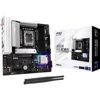 B860M Pro RS WiFi, Mainboard schwarz/silber