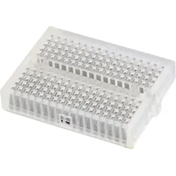 BREADBOARD1 170 - Experimentier-Steckboard, 170 Kontakte, transparent