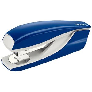 Leitz Heftgerät 5522-00-35, NeXXt, inkl. 200 Heftklammern, mit integriertem Entklammerer, blau, Heftleistung 40 Blatt
