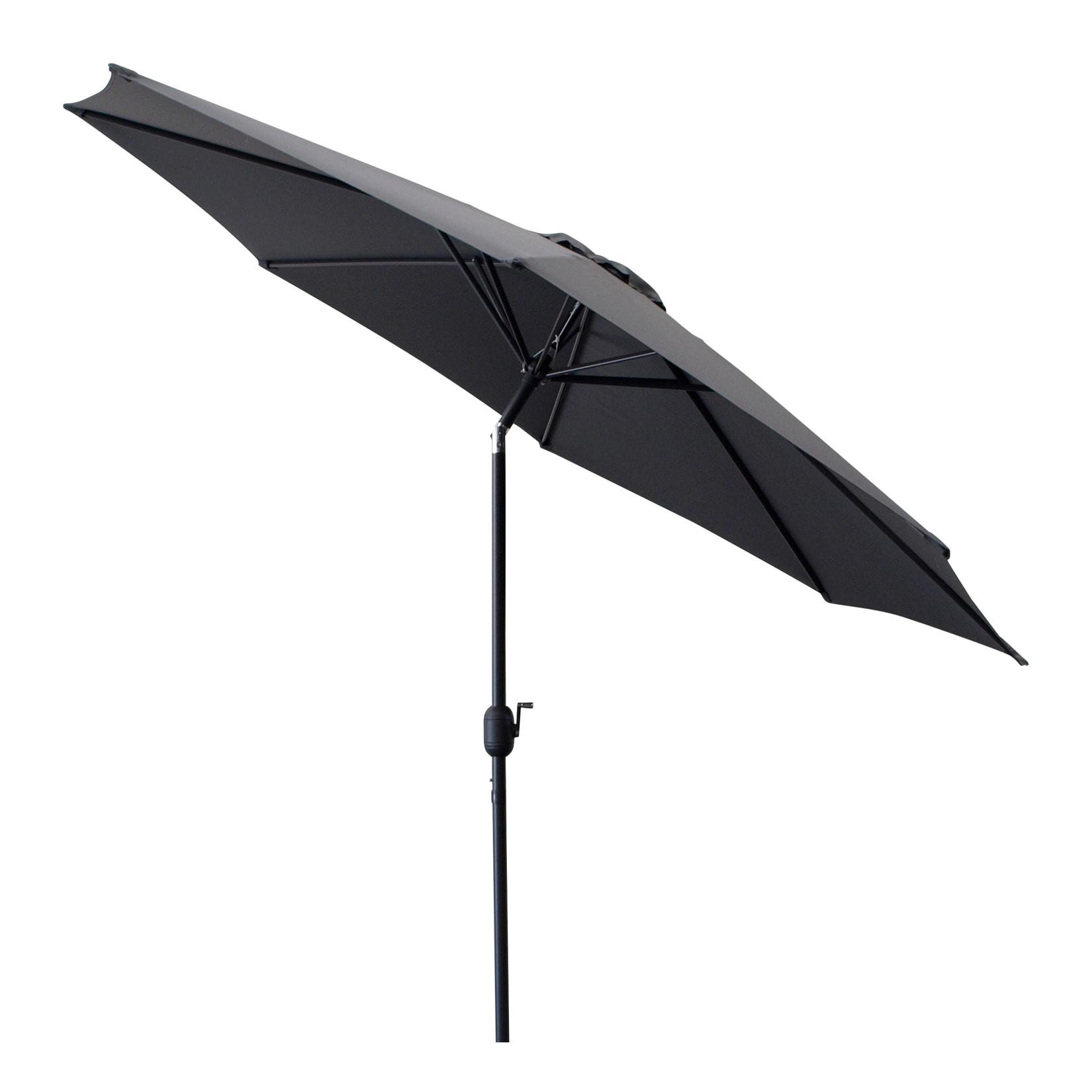 Marktschirm Aluminium 300cm knickbar, mit Kurbel, Material Bezug 100% Polyester, Gewicht 6kg