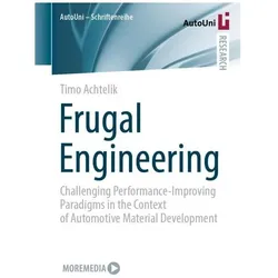 Frugal Engineering, Fachbücher von Timo Achtelik