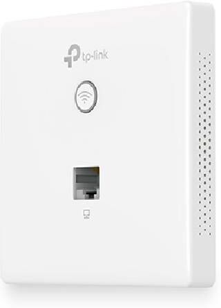 TPLINK TP-LINK N300 WiFi Wall-Plate AP Connectivité sans fil rapide et fiable pour répondre à vos besoins de réseau.