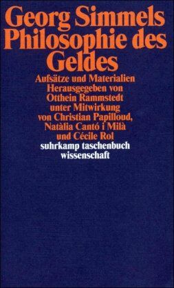 Otthein Rammstedt - Georg Simmels »Philosophie des Geldes«: Aufsätze und Materialien (suhrkamp taschenbuch wissenschaft) - Preis vom 15.10.2026 23:06:25 h