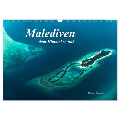 Malediven - dem Himmel so nah (Wandkalender 2026 DIN A3 quer), CALVENDO Monatskalender