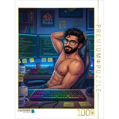 CALVENDO Puzzle Der Informatiker | 1000 Teile Lege-Größe 64x48cm Foto-Puzzle für glückliche Stunden, von , Calvendo Puzzle