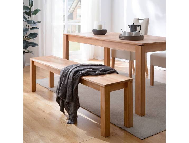 Sitzbank DonWOOD I 160cm Braun/Buche