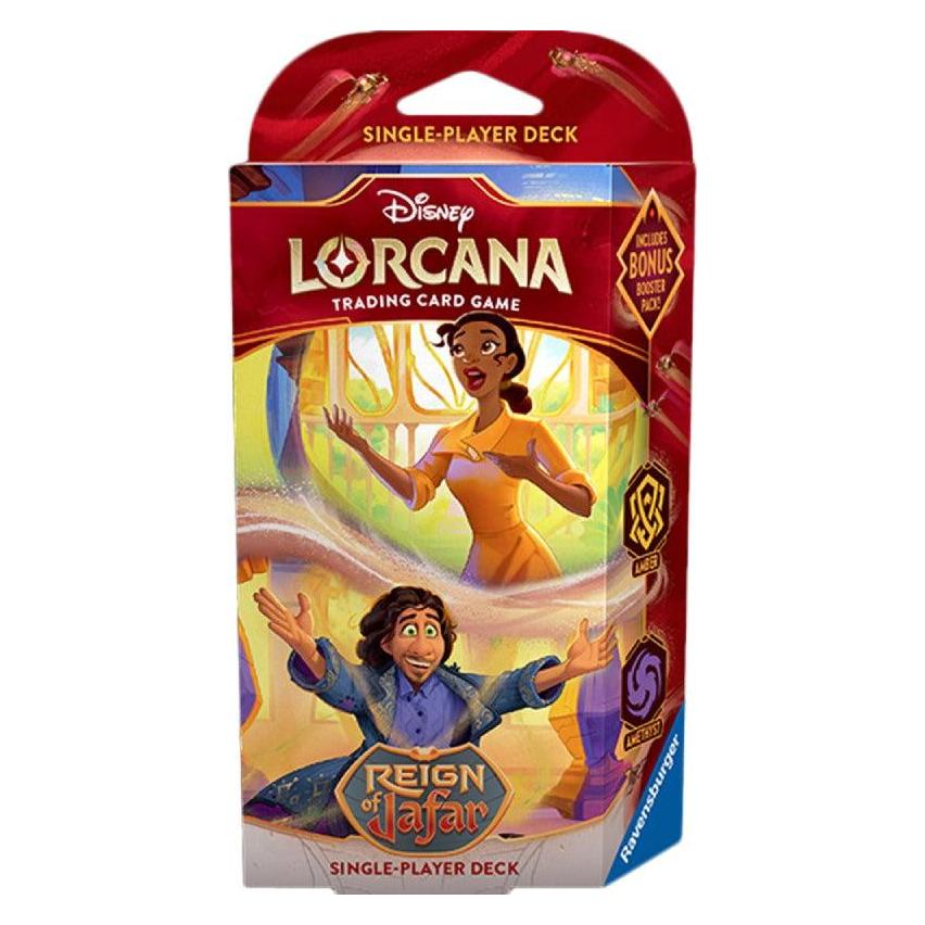 Ravensburger Reign of Jafar Starter Deck Amber & Amethyst EN (Englisch, Deck) (4050368984906)