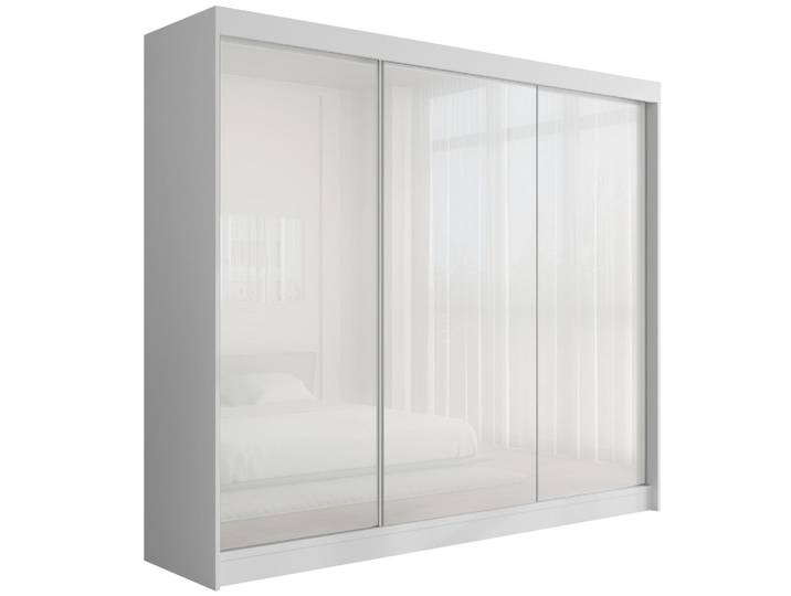 KLEIDERSCHRANK PEKA - 250 cm - Weiß